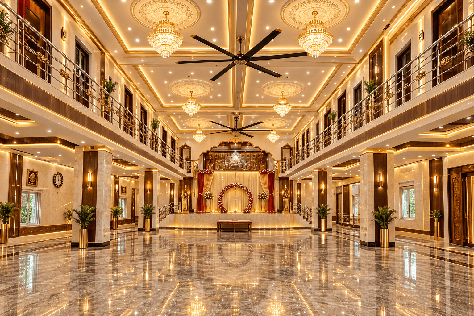 Convention hall at Radha Shyam Residency